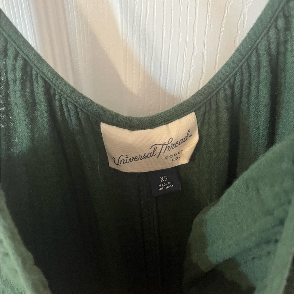 Universal Thread Forest Green Blouse - Picture 2 of 2